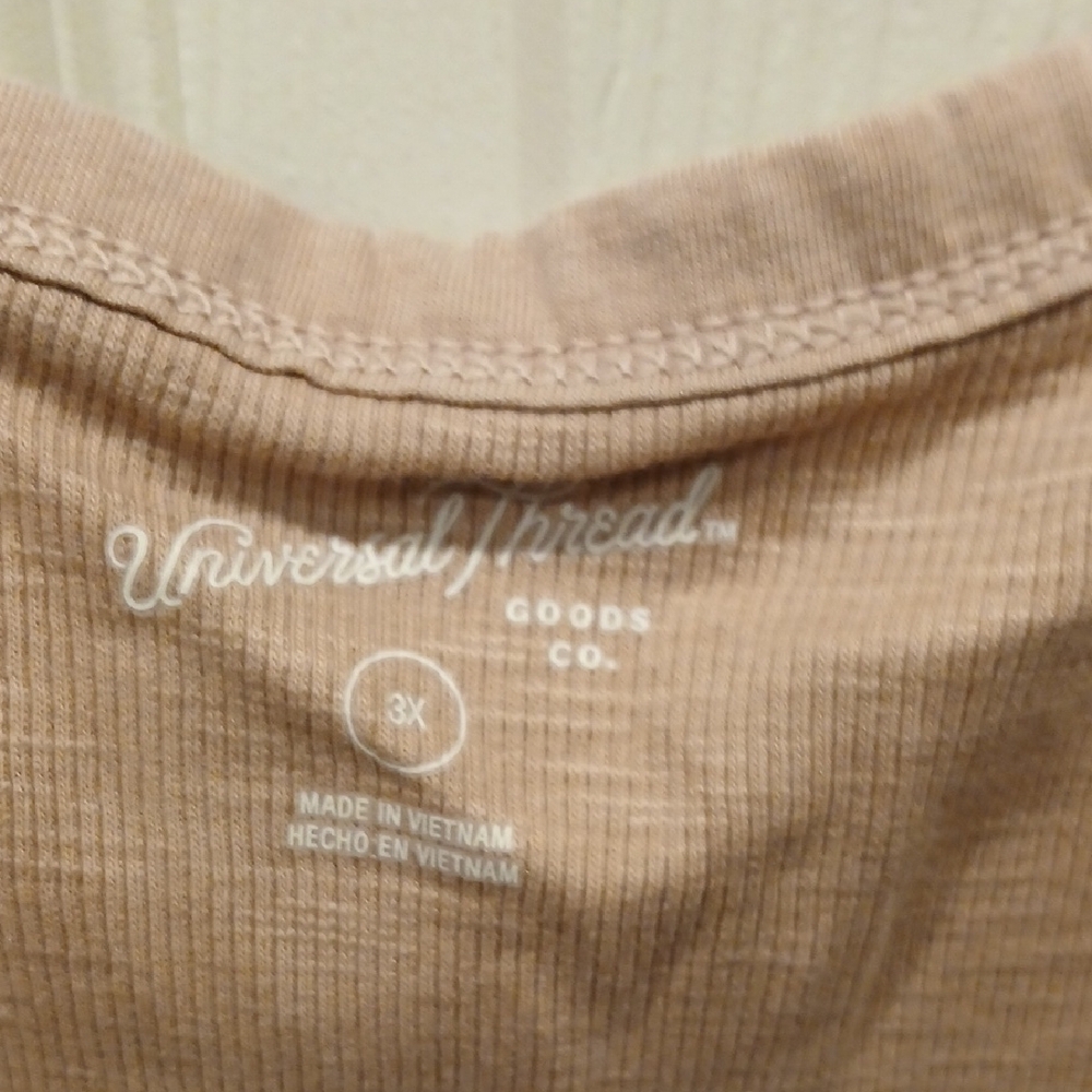 Universal Thread Light Brown Tank Top - Picture 3 of 4
